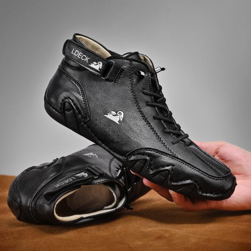 Bota Ldeck™ Couro Sport - Resistência e Conforto